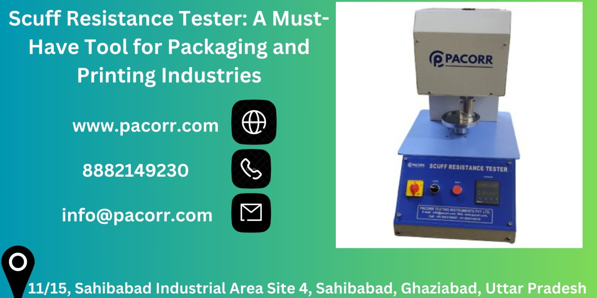 How to Use the Scuff Resistance Tester for Accurate Assessment of Packaging Material Durability