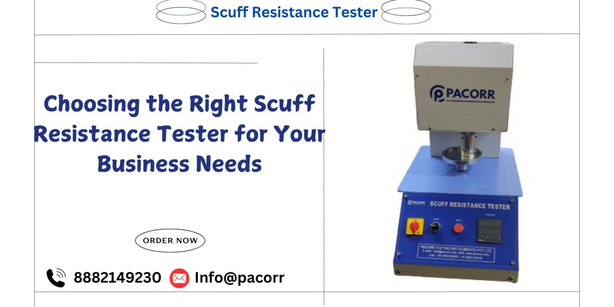 Comprehensive Guide to Scuff Resistance Tester The Essential Tool for Durability Testing