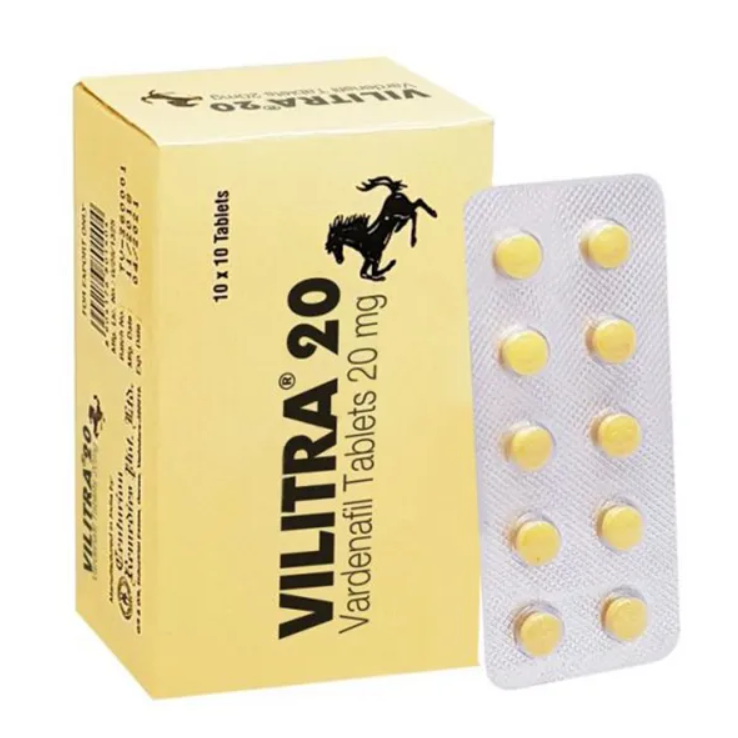 Vilitra 20 Mg Vardenafil Tablets Uses, Dosage, Side Effects