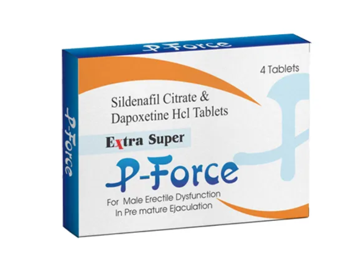 Extra Super P Force 200mg (Sildenafil & Dapoxetine) Uses